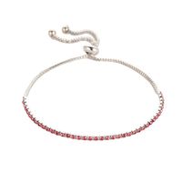 Simple Rhinestone Claw Chain Adjustable Bracelet Female Fashion Hot Bracelet sku image 4