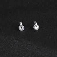 New Korean Fashion Inlaid Zircon Earrings Simple Fashion Earrings Ladies Earrings Gifts Wholesale main image 3