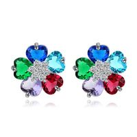 New High-grade Studded Stud Earrings main image 3