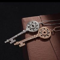 Women's Short Necklace With Key Necklace main image 3