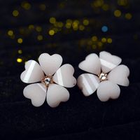 Korean Version Of Simple Temperament Trinkets Sweet Temperament Girls Earrings main image 3