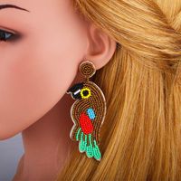 Vende Creative Mi Bead Earrings Europa Y América Bohemia Personalidad Animal Bird Earring Earrings22 main image 6