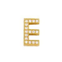 Fashion Letter Copper Gold Plated Zircon Necklace sku image 5