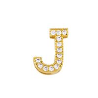 Fashion Letter Copper Gold Plated Zircon Necklace sku image 10