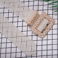 Alloy Pearl Belt Fashion Wild Belt Exaggerated Clothing Accessories main image 3