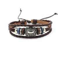 Men's And Women's Multi-layer Beaded Leather Bracelets main image 5