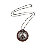 Pendant Necklace Vintage Bead Chain Leather Couple Sweater Men And Women Fashion Necklace main image 6