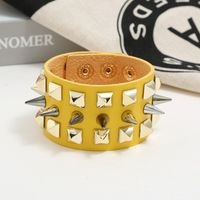 Fashion Geometric Pu Leather Unisex Bracelets main image 6