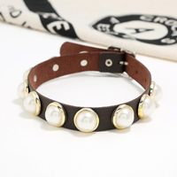 Punk-style Exaggerated Leather Necklace Collar Ladies Collar Collar Neck Collar main image 5