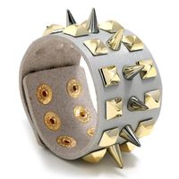 Mode Geometrisch Pu-leder Unisex Armbänder sku image 4