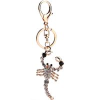 Scorpion Keychain Accessories Diamond Keychain Chain Pendant Wholesale main image 1