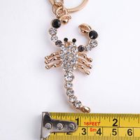 Scorpion Keychain Accessories Diamond Keychain Chain Pendant Wholesale main image 4