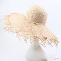 Hat Summer New Visor Seaside Beach Wild Foldable Big Brim Hat main image 3