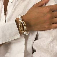 Collar De Cuentas Simples Collar De Conchas Grandes De Perlas Salvajes De Forma Corta Para Mujer main image 5