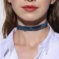 Frayed Denim Multi Style Necklace Necklace main image 6