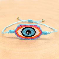 Go2boho Miyuki Main-tissé Simple Bijoux Corde Femelle Bracelet Mauvais Œil Turc Evil Eye Bracelet main image 1