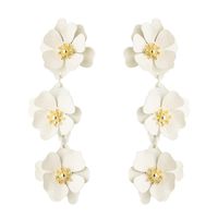 Fashion Women Earrings Flowers Fashion Long Boho Temperament Earrings sku image 2