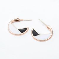 Tassel Earrings Female Personality Long Hypoallergenic Ear Needle Geometric Round Earrings main image 4