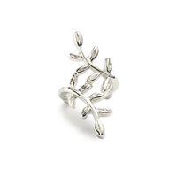 Wholesale Jewelry Simple Style Leaf Metal No Inlaid Plating Earrings sku image 2