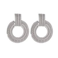 Geometric Ring Earrings Earrings Female Wild Circle Earrings Ear Jewelry Wholesale sku image 2