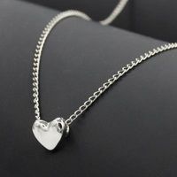 Necklace Couple Sweet Love Pendant Necklace Clavicle Chain Peach Heart Necklace Wholesale sku image 2