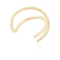 Best Selling Simple Cross Ear Clip Female Personality Double C Cartilage U-shaped Double Pierced Earrings sku image 1