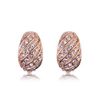 New Exquisite Full Diamond Ear Clip Fashion Ear Pin Korean Earrings Wholesale main image 1