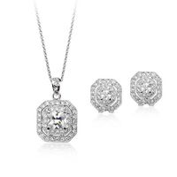 New Fashion High-end Exquisite Jewelry Set With Austrian Crystal main image 4