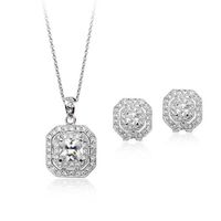 Nouveau Mode Haut De Gamme Incrusté Autrichien Cristal Fine Jewelry Set Vente Chaude À  Fournir 220644 main image 4