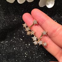 Starry Fashion S925 Silver Earrings main image 3