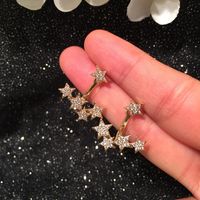 Starry Fashion S925 Silver Earrings main image 4