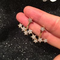 Starry Fashion S925 Silver Earrings sku image 1