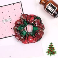 New Christmas Hair Scrunchies For Women Wholesale main image 8
