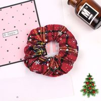 New Christmas Hair Scrunchies For Women Wholesale sku image 2