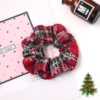 New Christmas Hair Scrunchies For Women Wholesale sku image 9