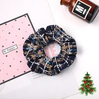 New Christmas Hair Scrunchies For Women Wholesale sku image 10