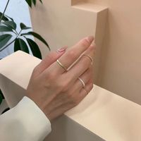 Korean Fashion  Simple Wild Index Finger Ring main image 3