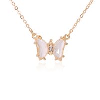 Light Luxury Butterfly Pendant Necklace main image 3