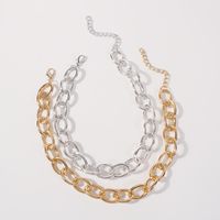 Exaggerated Short Thick Chain Hot Selling Fashion Hip Hop Necklace main image 4