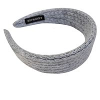 Korean  Knitted Flat Wide-brimmed Corn Kernel Rabbit  Hairband main image 6