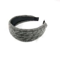 Korean Autumn And Winter New Twist Knit Flat Wide-brimmed All-match Headband main image 6