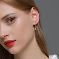 Fruit Plating Copper Artificial Gemstones Earrings main image 3