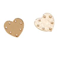 New Korean Heart-shaped Women's Pearl Alloy Heart-shaped Earrings main image 6
