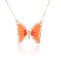 Light Luxury Butterfly Pendant Necklace sku image 1