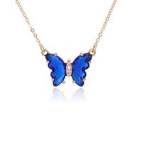 Leichte Luxus Schmetterling Anhänger Halskette sku image 3