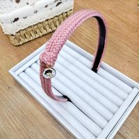 Candy-colored Woolen Cute All-match Autumn And Winter Knotted Hair Band sku image 8