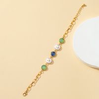 Simple Fashion Pearl Crystal Stone Exquisite Bracelet main image 4