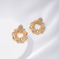 Diamond Simple And Fashionable Earrings main image 5