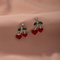 New Fruit Cherry Earrings main image 5