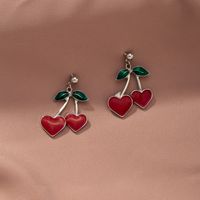 New Fruit Cherry Earrings main image 6